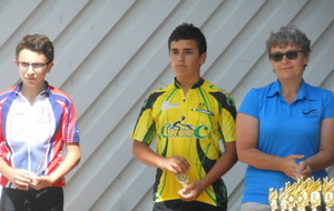 Evan : 2ème dans les 13/14 ans