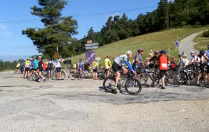 1er col (du Buisson) 12 bornes de mise en jambes..