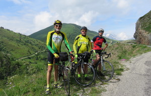 Au dessus de l'Alpe d'Huez.