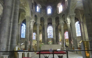 Basilique d'Orcival, le magnifique Chœur