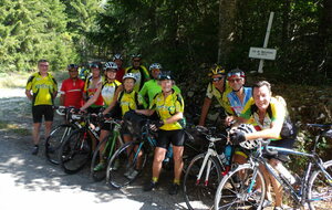 Dernière difficulté avant une longue et superbe descente 