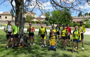 Pause casse-croûte avant d'attaquer les bosses