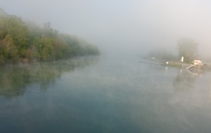 Le Rhône au Pont de Jons