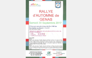 Rallye d'automne de Genas